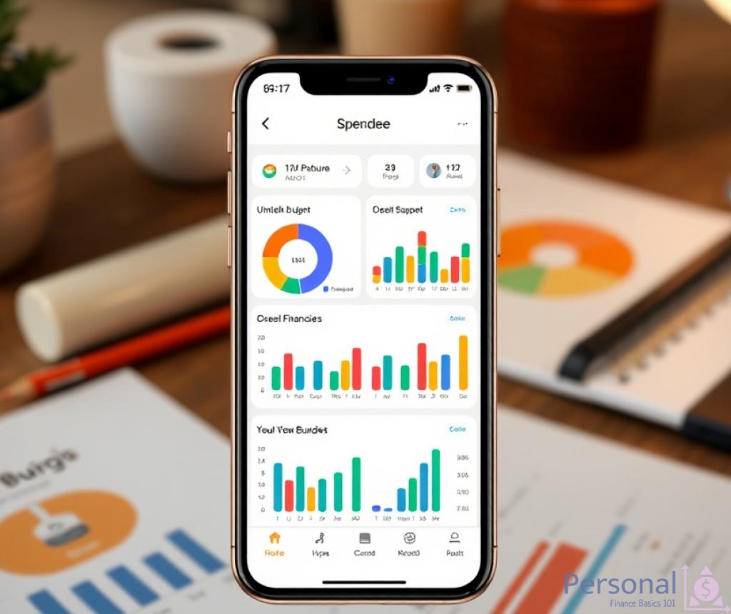 Overview of Spendee's Visual Budgeting Features